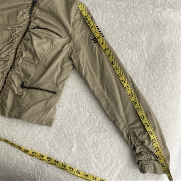 William Rast Target Ruched Utility Military Jacket - Picture 15 of 16